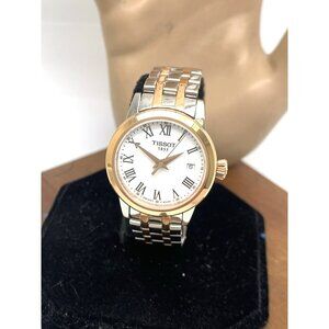 Tissot Women's Watch T1292102201300 Swiss Quartz Rose Gold Silver Steel 28mm